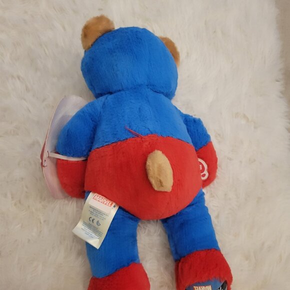 Marvel Comicd Captain America Bear Plush Build a Bear - Picture 10 of 15